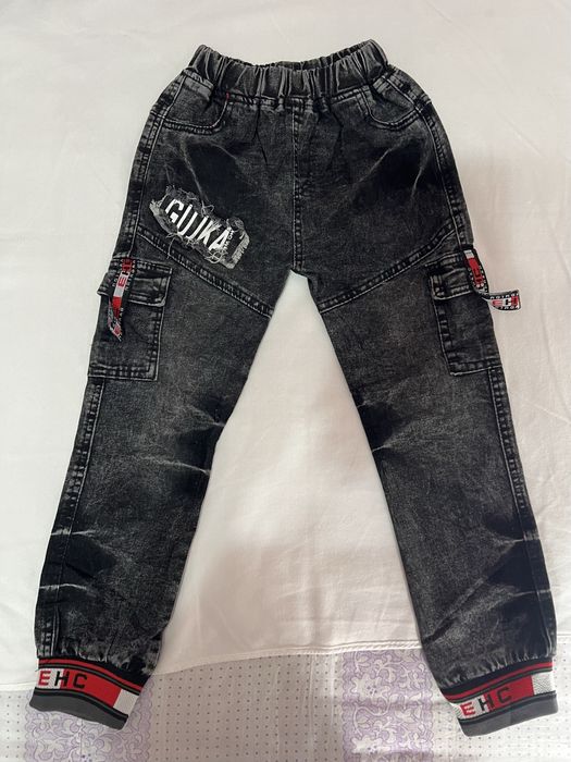 Джинсовый костюм детский. Детские вещи.