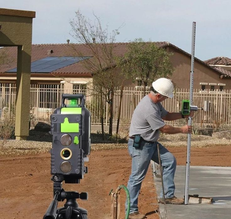Цифров лазерен приемник за линейно ниво Huepar LR-5RG