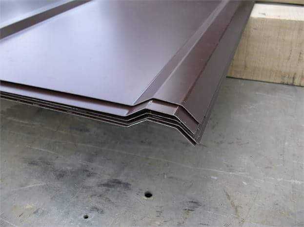 Облицовъчна пластифицирана  КАФЯВА ЛТ ламарина