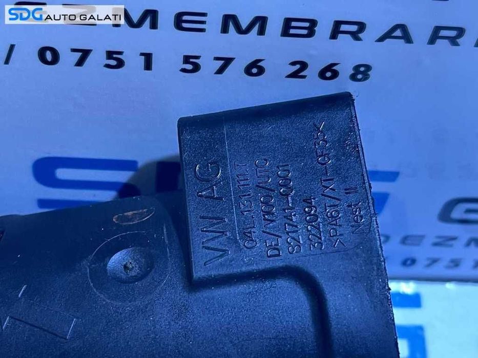 Tub Tubulatura Cot Admisie Aer Turbo Turbina Turbosuflanta Audi A3 8V 1.6 TDI CLHA CRKB DBKA CXXB 2013 - 2020 Cod 04L131111T