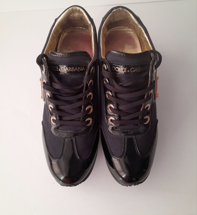 Sneakers Dolce Gabbana cu platforma autentici