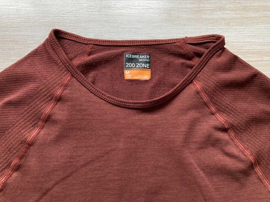 Icebreaker Merino ZONE 200 женска блуза фланела мерино размер М