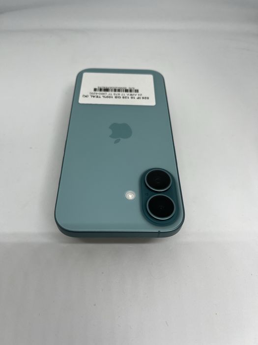 16 128 gb 100% teal
