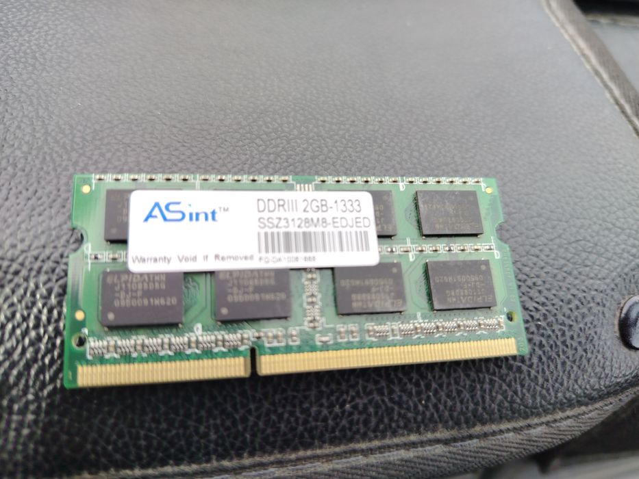 Operativ xotira 2 Gb ddr3 noutbuklar uchun