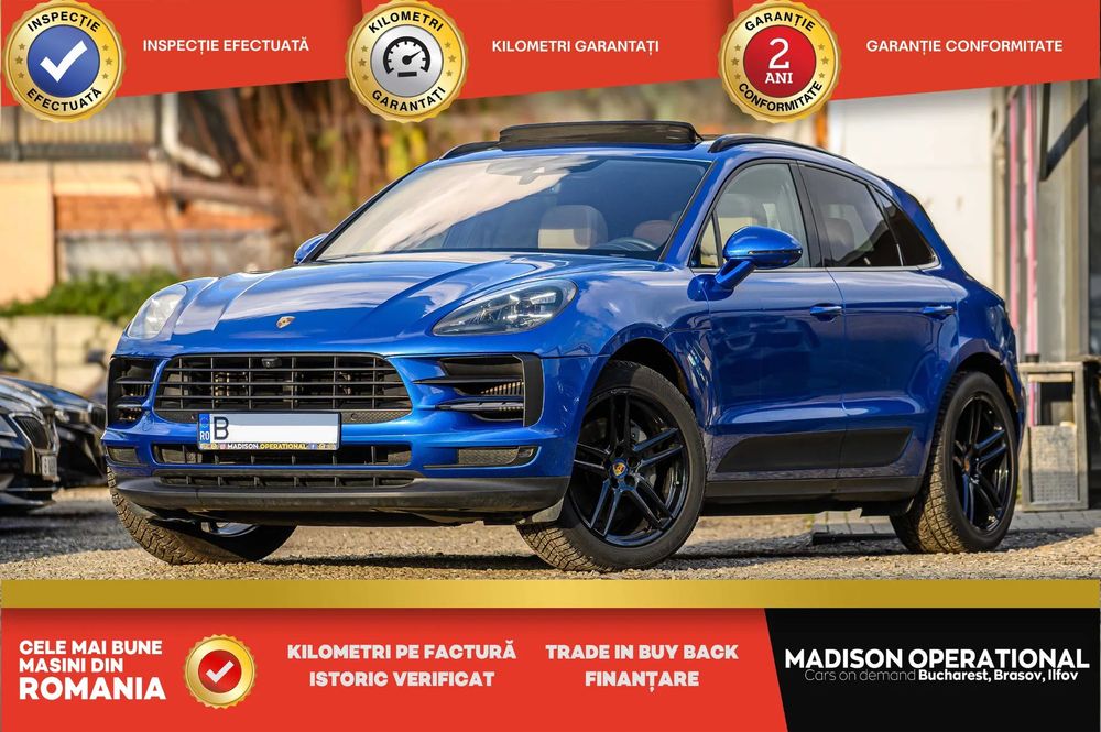 Porsche Macan PDLS, Bose, Panoramic, Chrono, Sport Response, Perne, Ventilatie