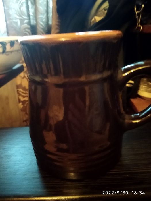 Пивная кружка керамическая