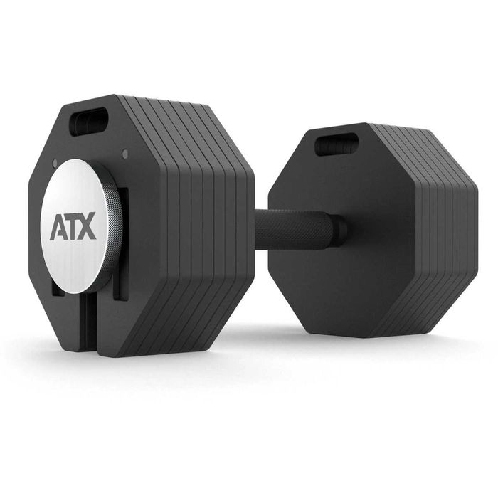 Регулируеми Дъмбели ATX® Octa Dumbbells – 2 х 36 кг, Чифт Гири