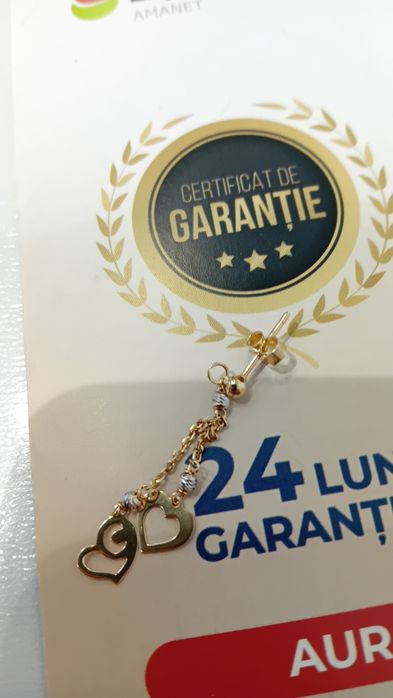 Cercei aur 14k [Ag20 Dancu/b30513.1*20]