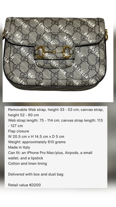 Gucci-Balensiaga Horsebit 1955