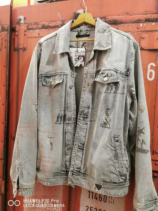 Мъжко Дънково яке Guess ново