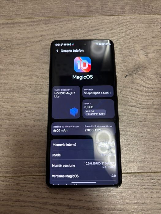 Honor magic 7 lite cu garanție