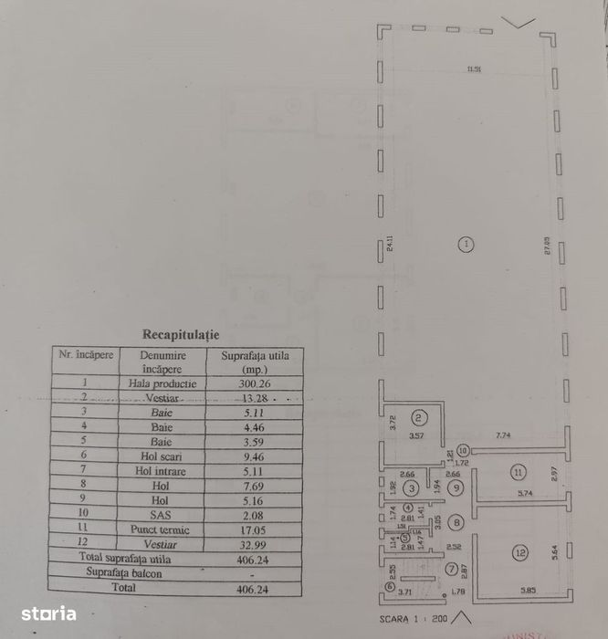 Baza 3-Silk District, hala 600mp utili si teren 1000 mp