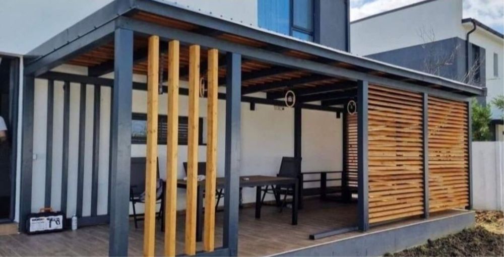 Foisoare si terase moderne la comanda