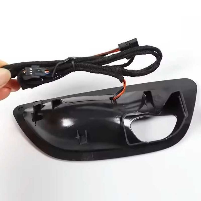 Leduri Ambient Usi 2 Culori Portocaliu si Albastru BMW F10 si F11