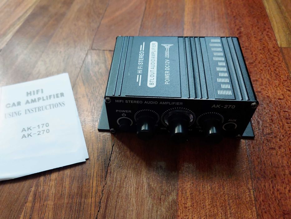 AK-270 Audio Amplifier 12V AMP Stereo
