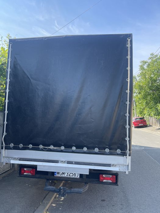 Prelată Iveco 6,20 m cu schelet – aproape nouă