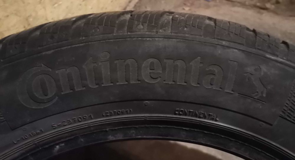 Продавам 1 брой зимна гума 205.55.16 дот 2019 Контентал