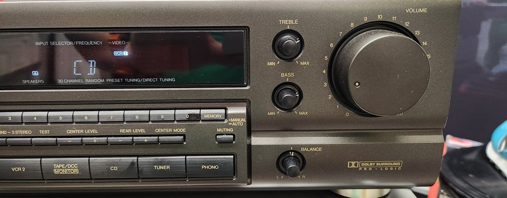 Sistem Receiver Technics cu telecomandă