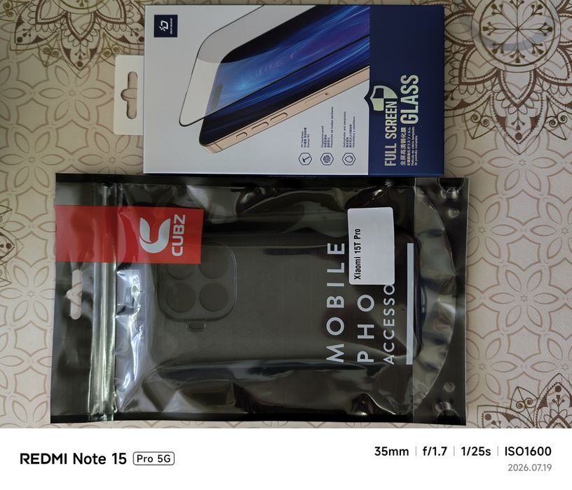 Xiaomi 15T folie+husa