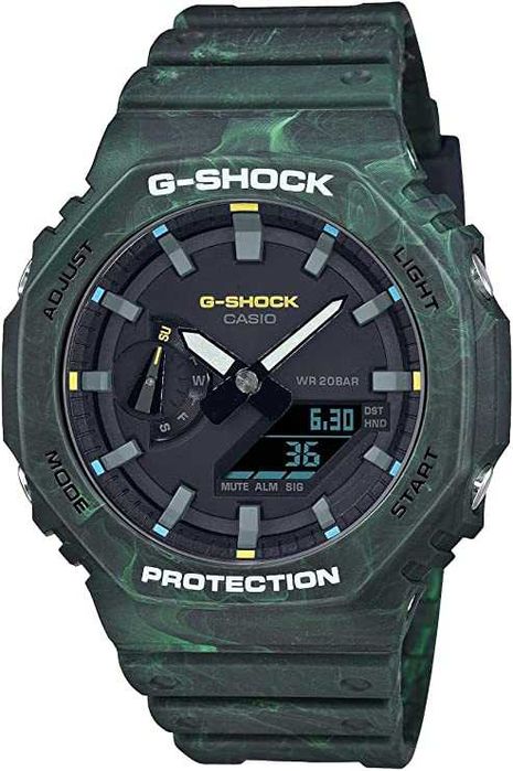 Ceas de cuarț analogic-digital Casio pentru bărbați  GA-2100FR-3AER