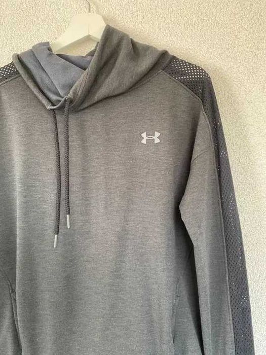 Bluzon sport dama, UnderArmour, gri+kaki, S/36