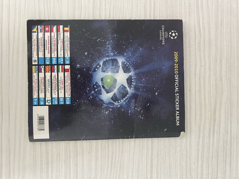 Panini Champions League 2009/2010 – напълно попълнен албум