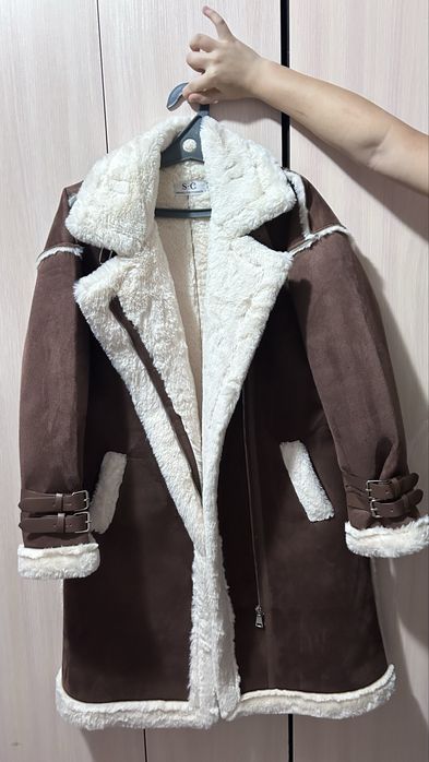 Срочно дубленка зимняя