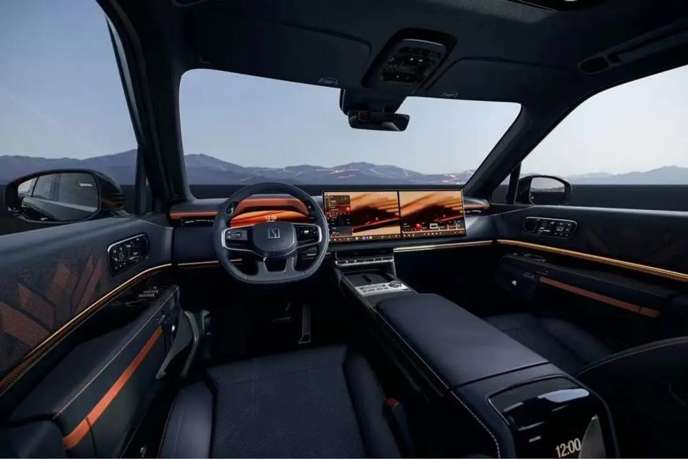 Zeekr 9x 70kw sideniya aylanadi aylanadi full