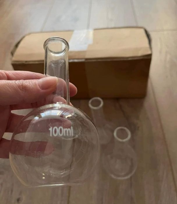 Set 10 recipiente de sticlă de 100 ml