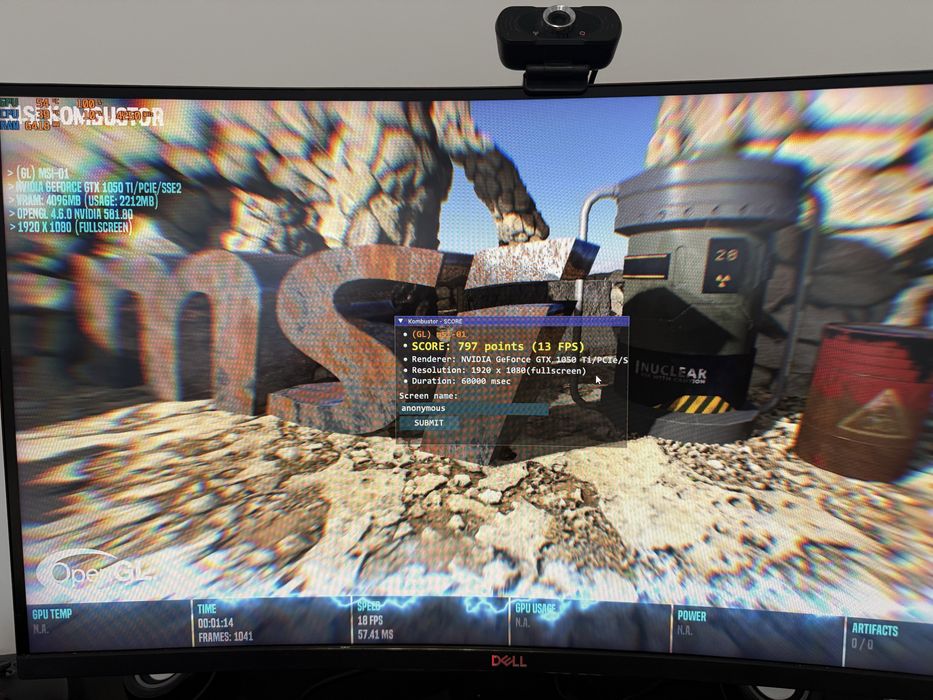 Placa video Gtx 1050ti 4GB