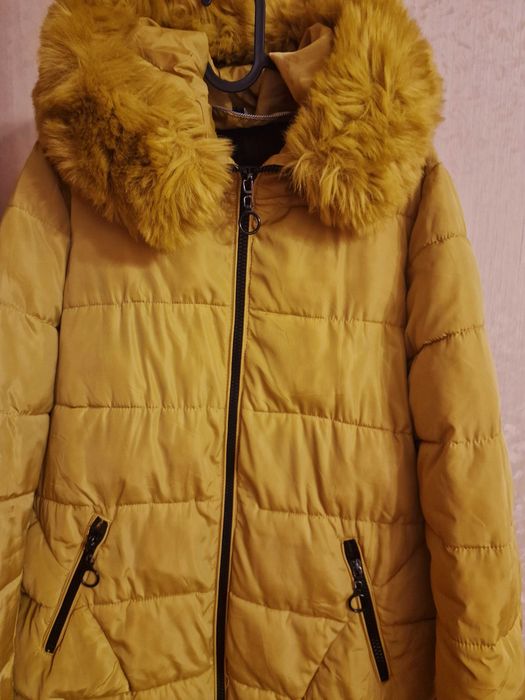 Зимно яке дълго с пух