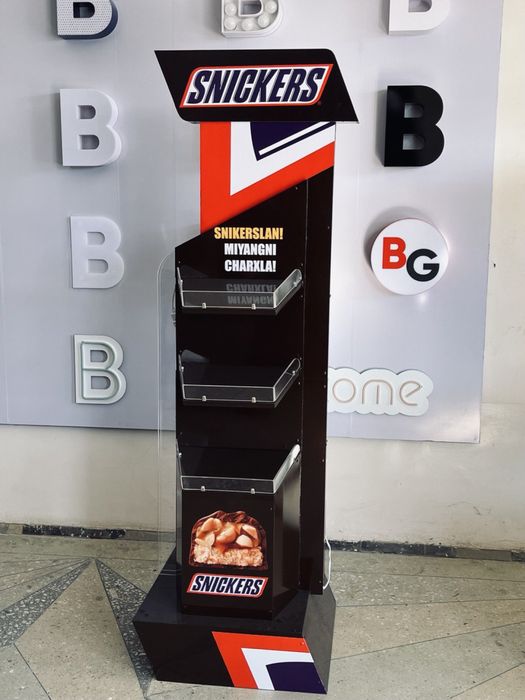 POSM, стеллажи, стойки, торговое оборудование - обращайтесь 24/7