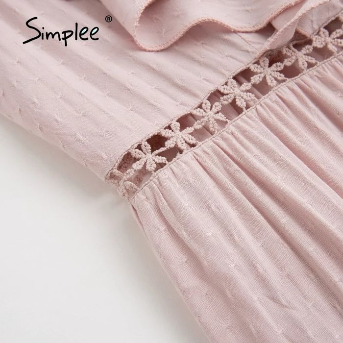 Платье Simplee паплин