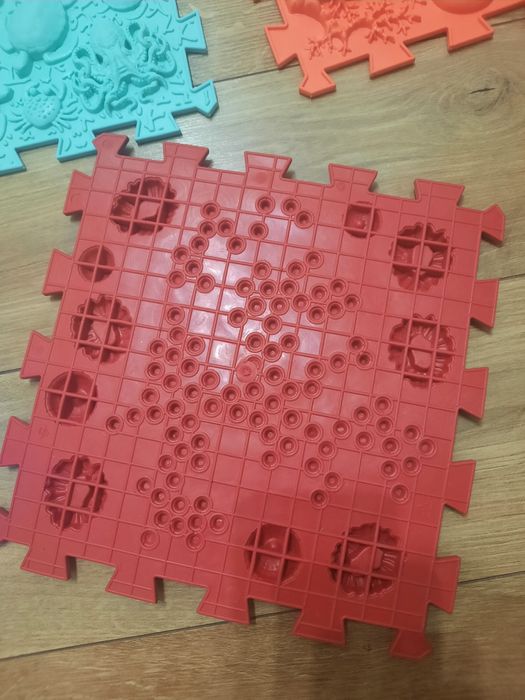 Модулен килим за игра Ortho Puzzle - микс море