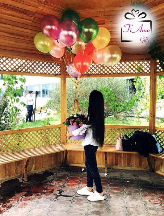 100% Гелиевые воздушные шары в большом ассортименте