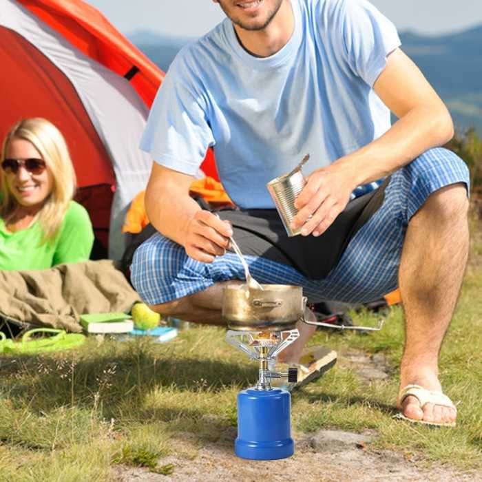 Преносим газов котлон с метално тяло 001