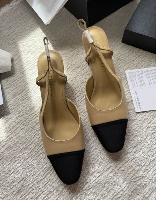 Туфли Слингбэки Chanel