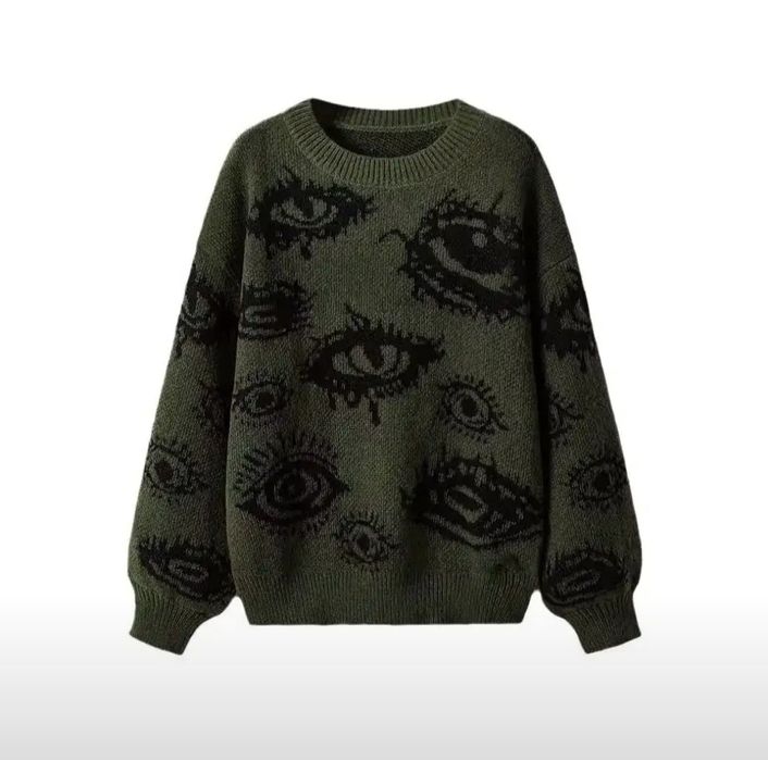 Свитер с принтом