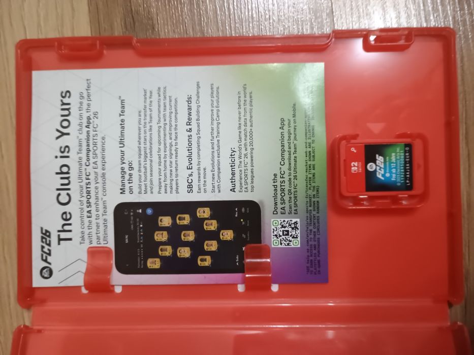 Игра за Nintendo switch 2  FC26