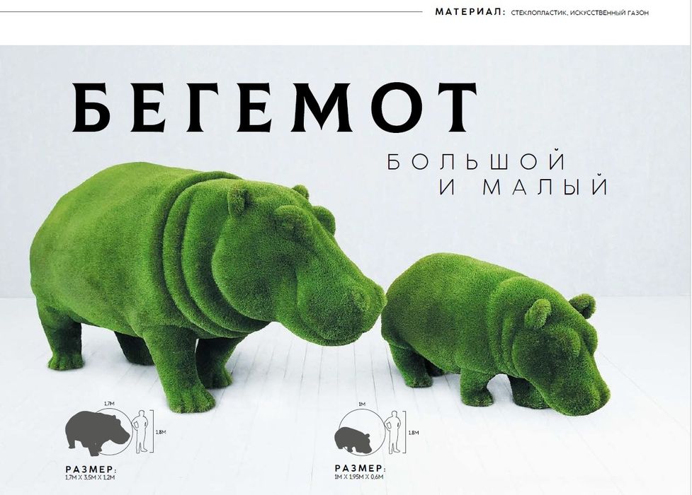 Топиарные фигуры (топиари, топиарий)