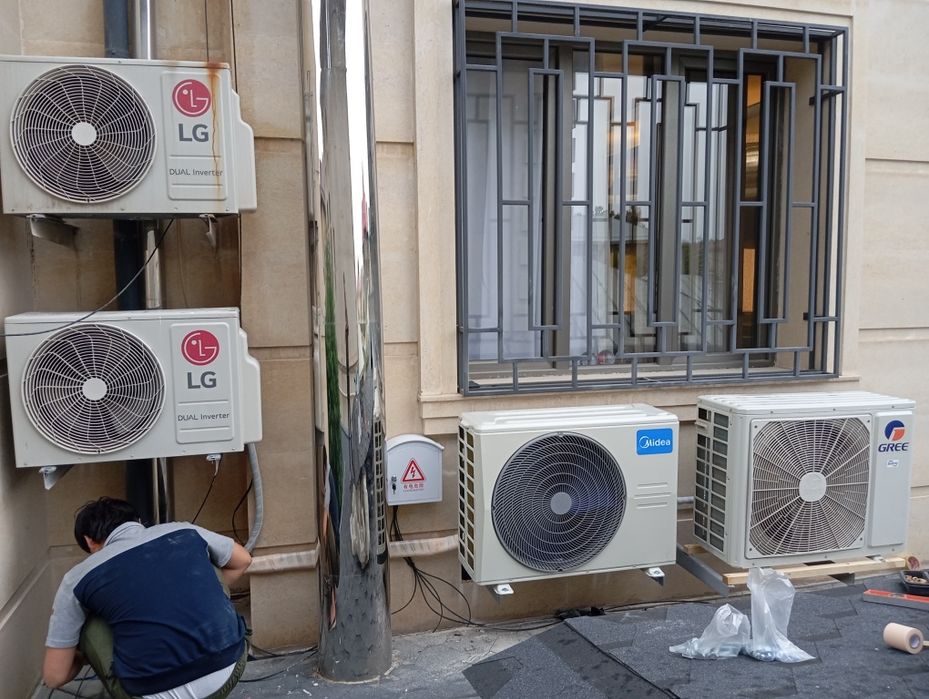 Установка кандиционер