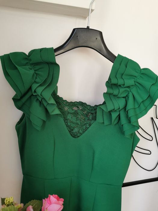 Rochie verde închis