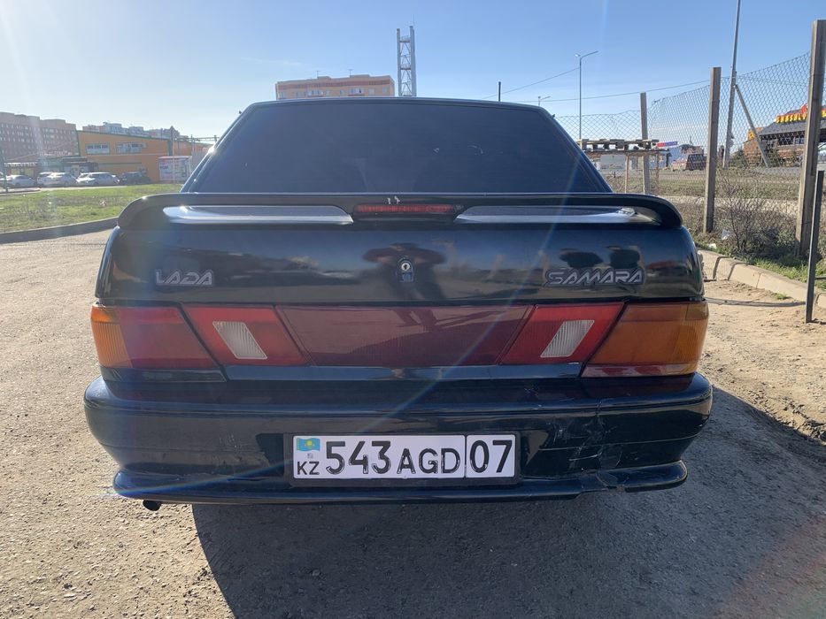 Ваз 2115 қара түсті 2007 ж.ш