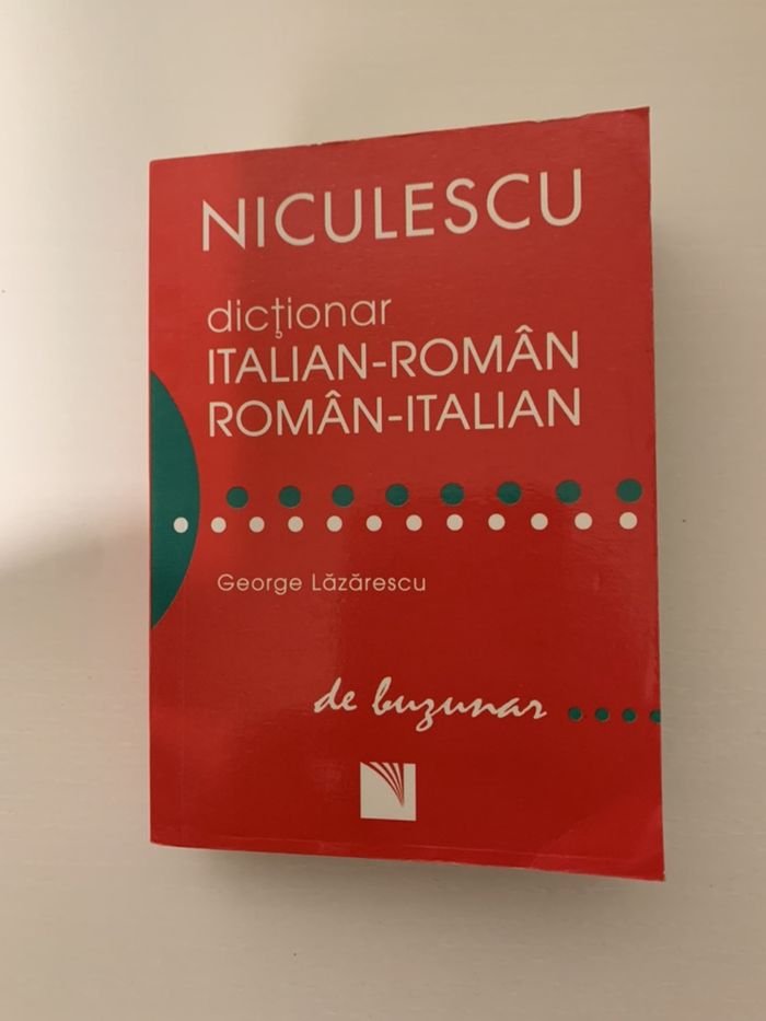 Dezactivate Dictionar Italian Roman Si Roman Italian G Lazarescu Bucuresti Sectorul 6 Olx Ro