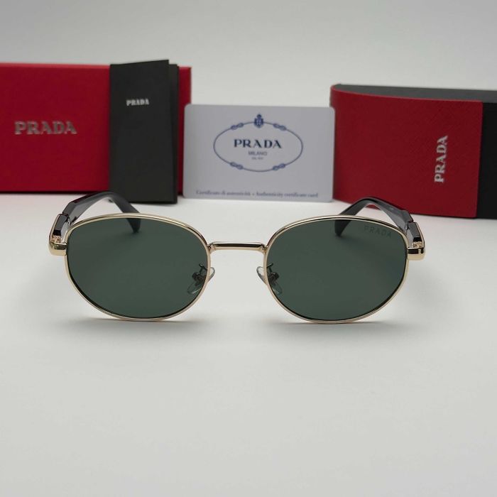 Унисекс слънчеви очила Milano Round Classic Edition Black Gold UV400 CE