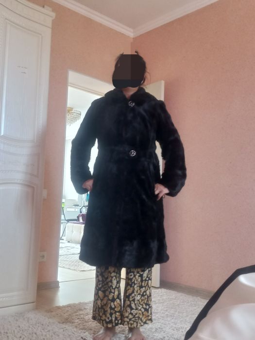 Шуба норковая б.у