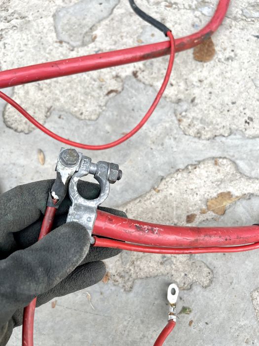 Клемма (силовой провод) на BMW E34 БМВ Е34