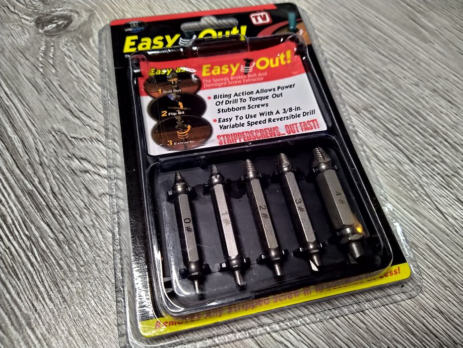 Set 5 capete extractoare pentru suruburi Speed Out, NOU!