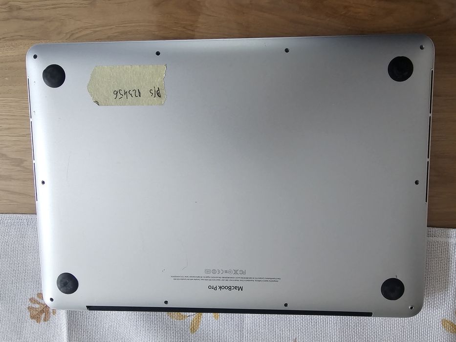Macbook Pro 2012, Retina 13", на части