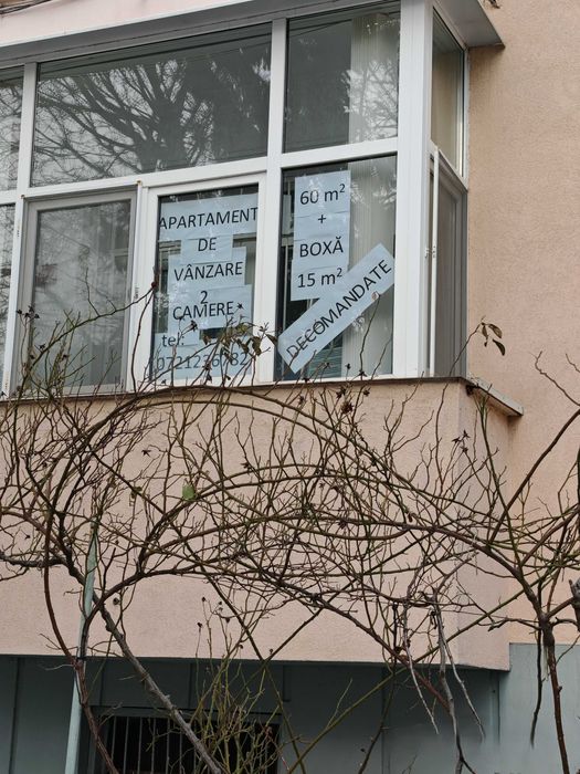 Ap 2 camere 60m2 + boxă 13m2, decomandat Iași Copou, str. Macazului 10